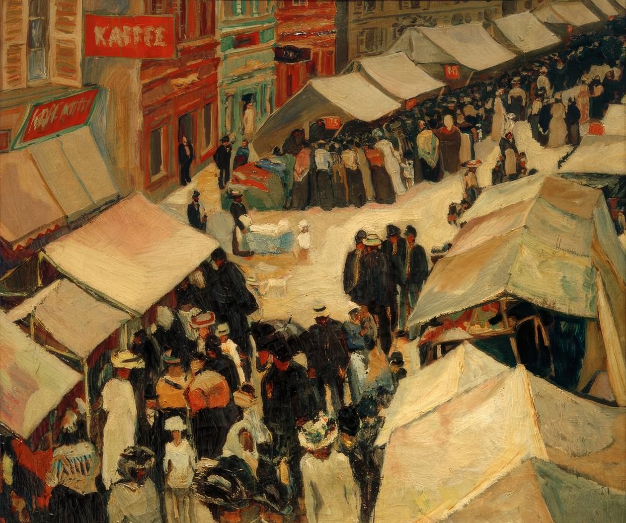 Feria en St. Ingbert de Albert Weisgerber