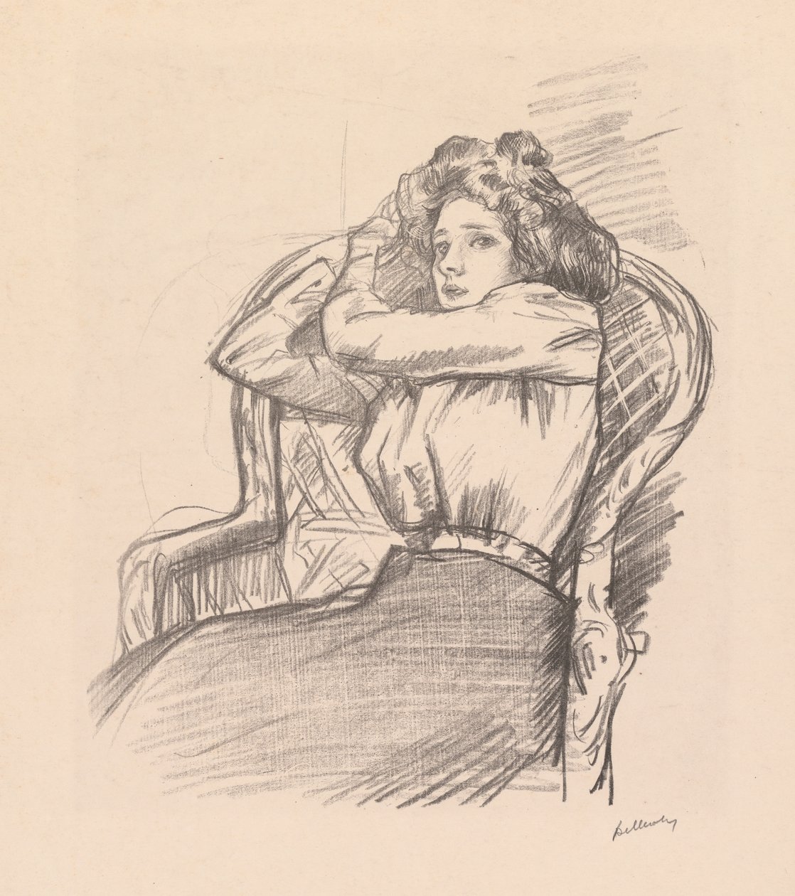 Sin título ("Babette") de Albert de Belleroche