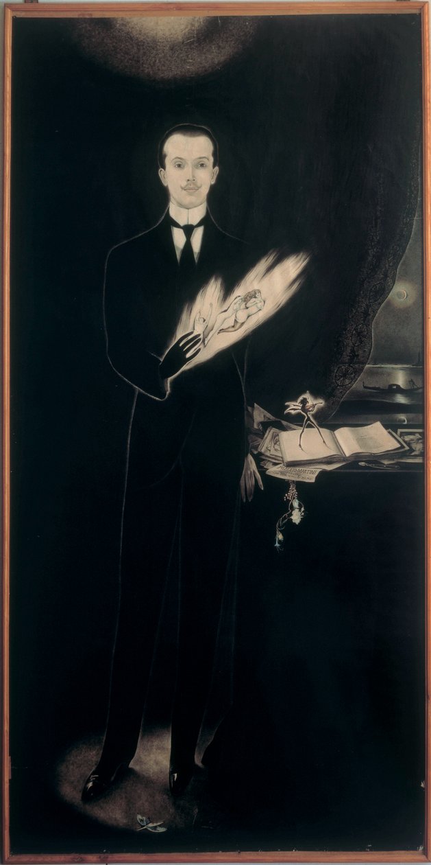 Autorretrato de Alberto Martini