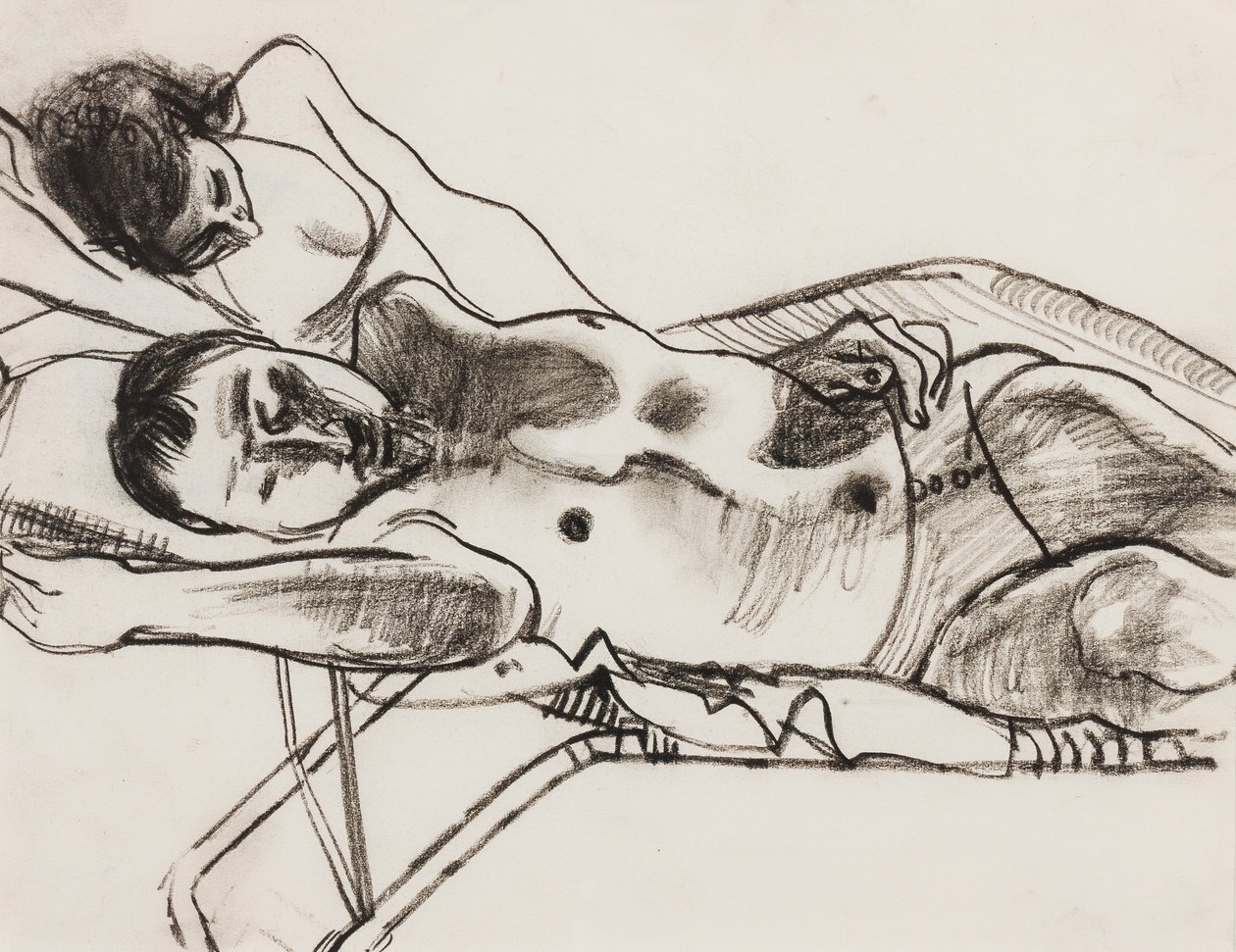 En los lettini de Alberto Morrocco
