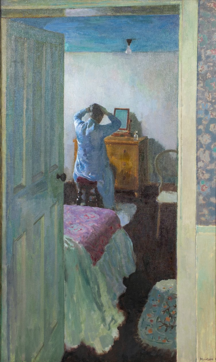 El dormitorio del ático de Alberto Morrocco