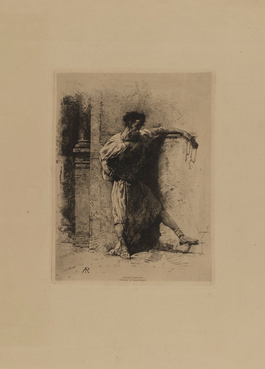 Destrucción (Recuerdo de Constantinopla) de Alberto Pasini