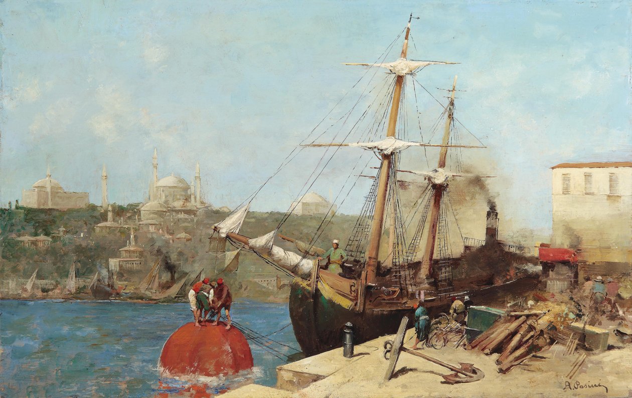 El Cuerno de Oro, 1876 de Alberto Pasini