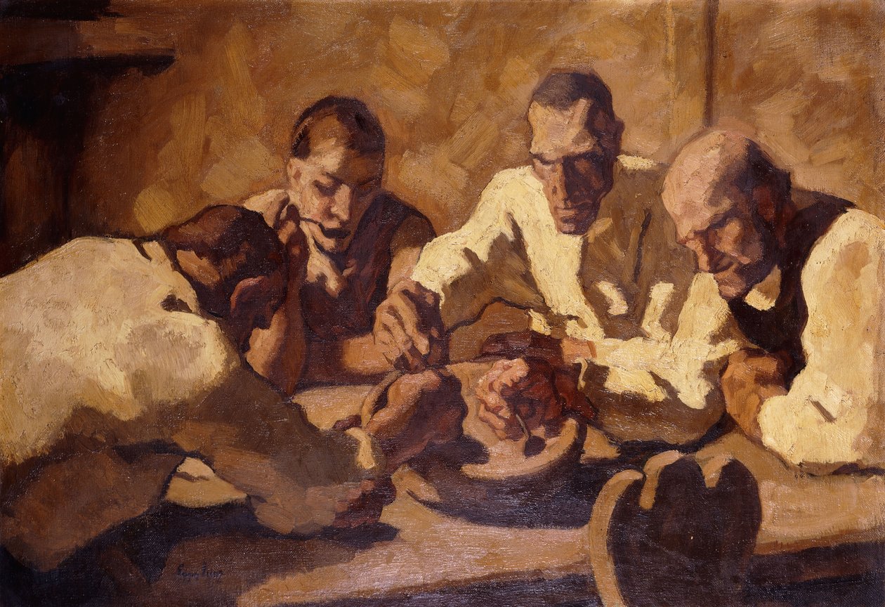 La Comida de Albin Egger Lienz