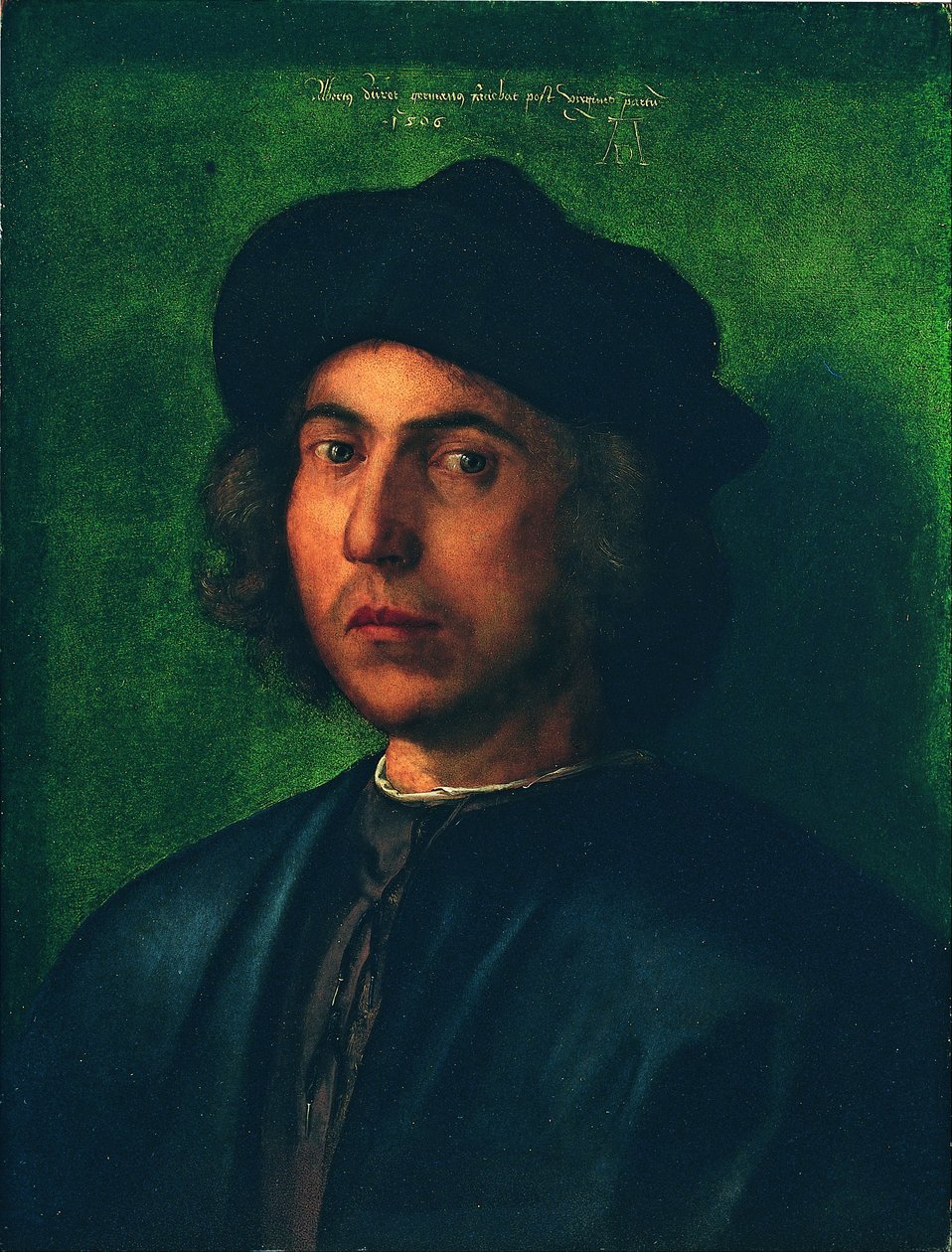 Retrato de un joven de Albrecht Dürer