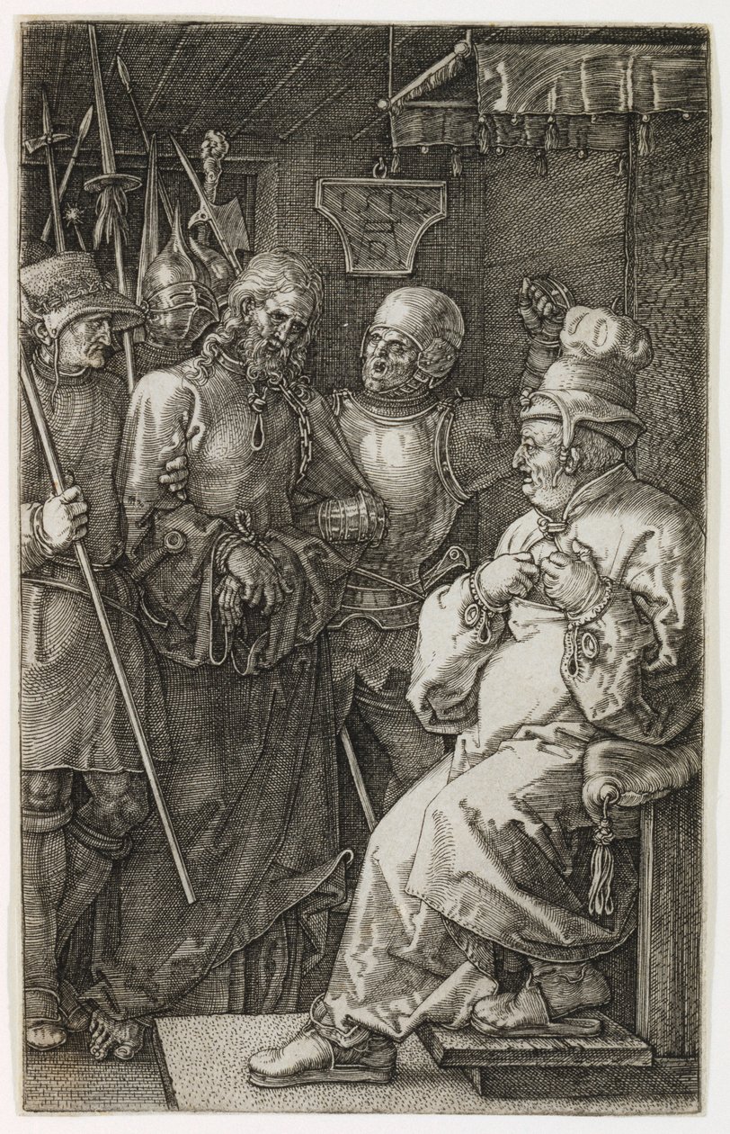Cristo Ante Caifás, 1512 de Albrecht Dürer
