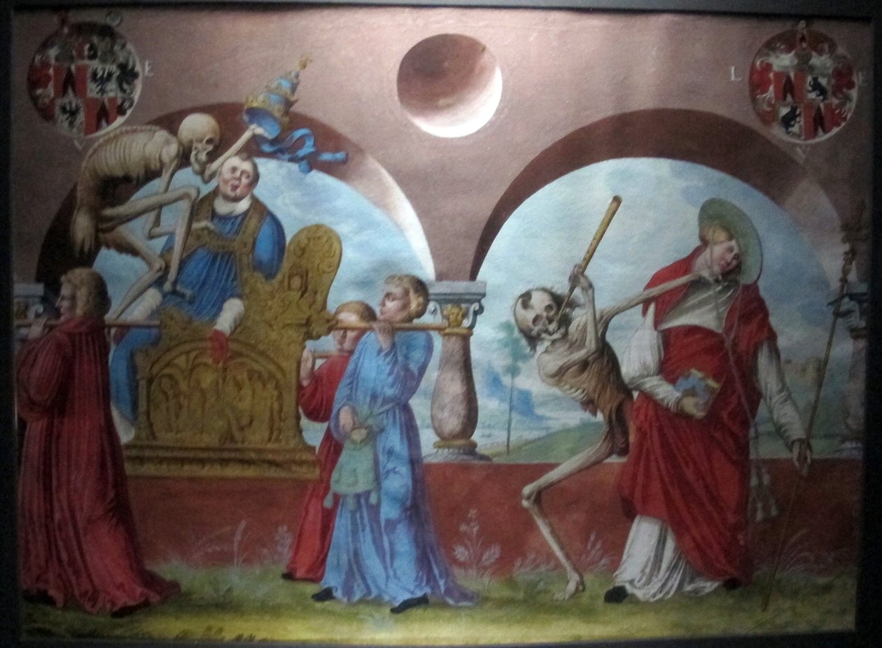 Copia de la perdida danza macabra de M. Manuel del cementerio dominicano de Berna (1512-20) de Albrecht Kauw