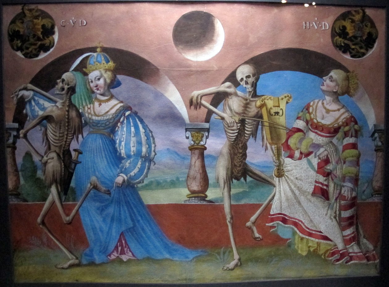 Copia de la perdida danza macabra de M. Manuel del cementerio dominicano de Berna (1512-20) de Albrecht Kauw