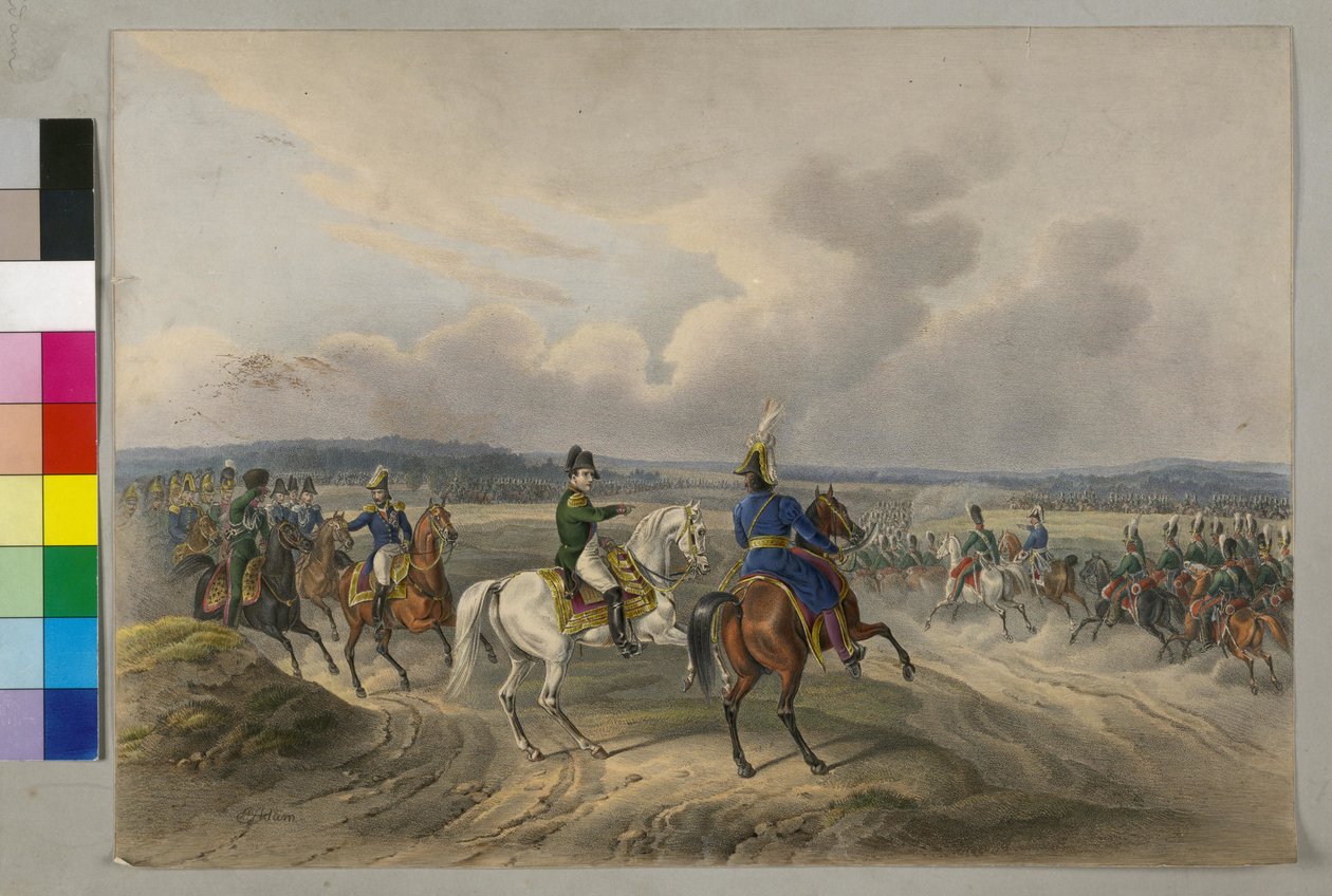 1812 Napoleón I en la Duena de Albrecht Adam