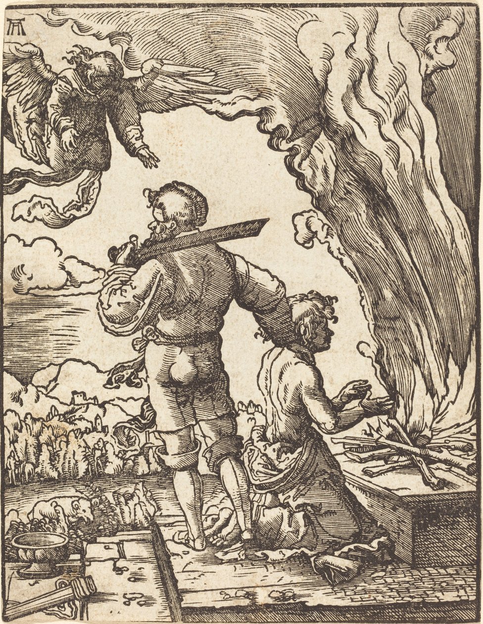 El Sacrificio de Abraham de Albrecht Altdorfer