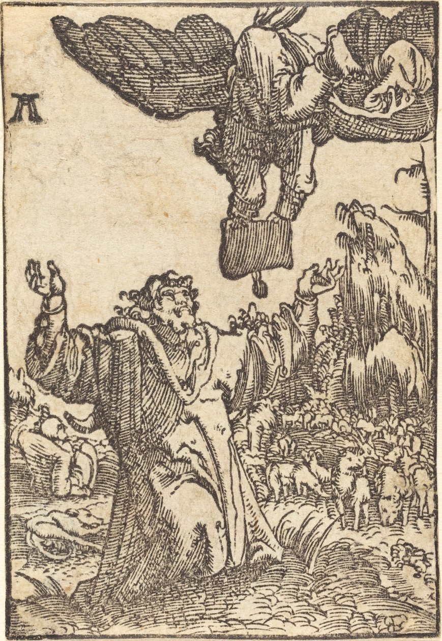 Anunciación a Joaquín de Albrecht Altdorfer