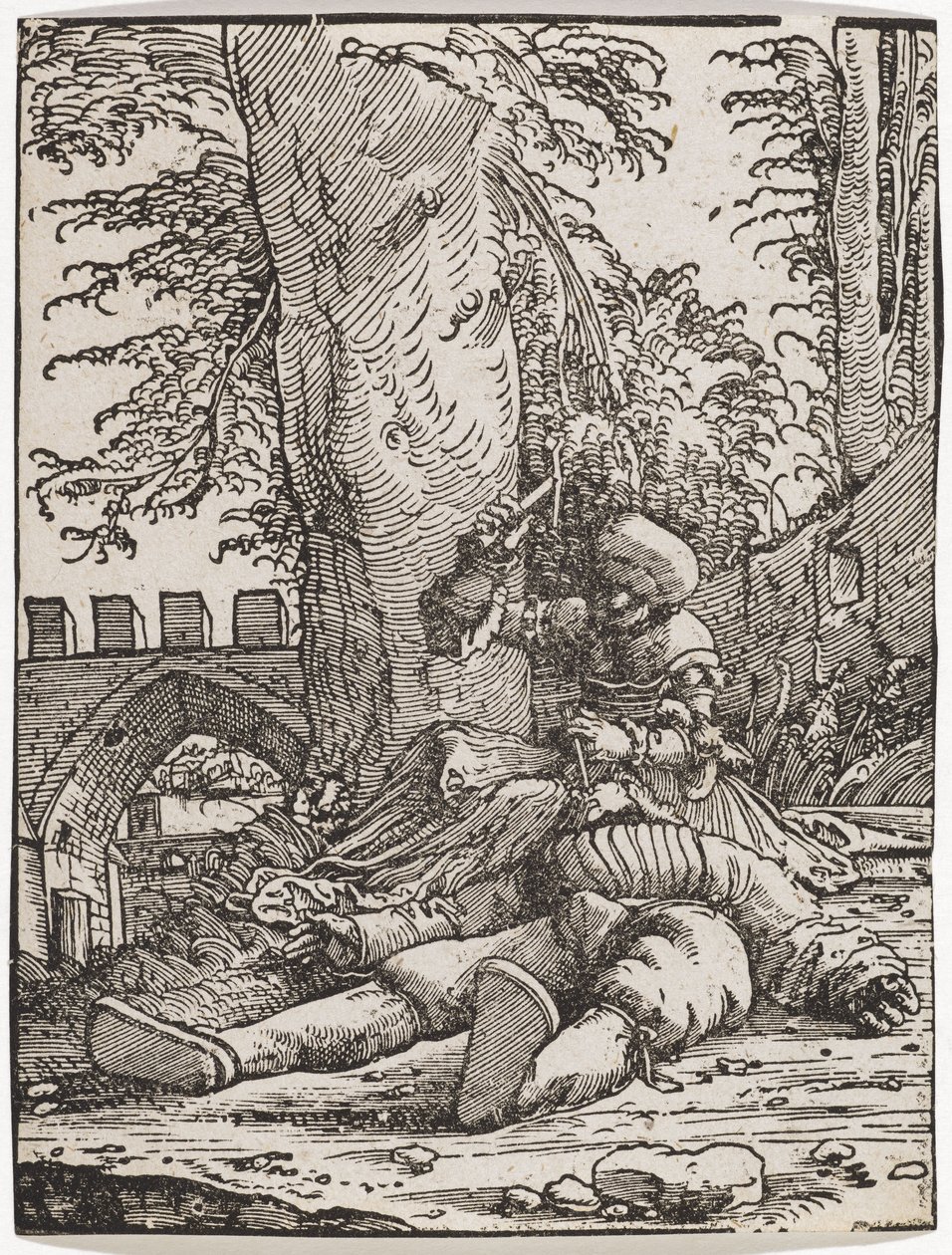 Jael mata a Sísara, c. 1523 de Albrecht Altdorfer