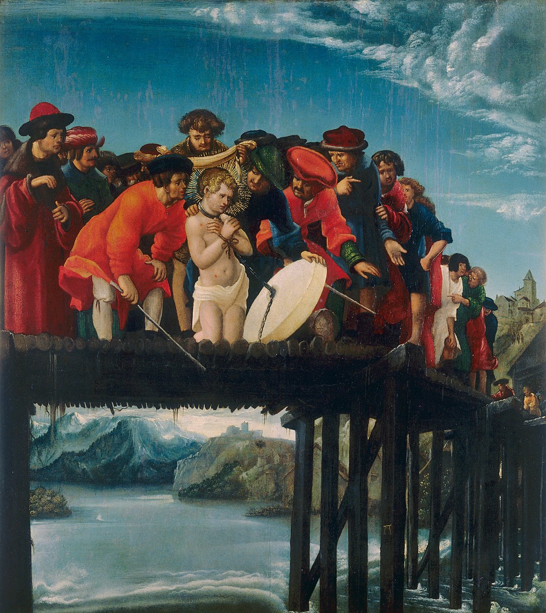Martirio de San Florián de Albrecht Altdorfer