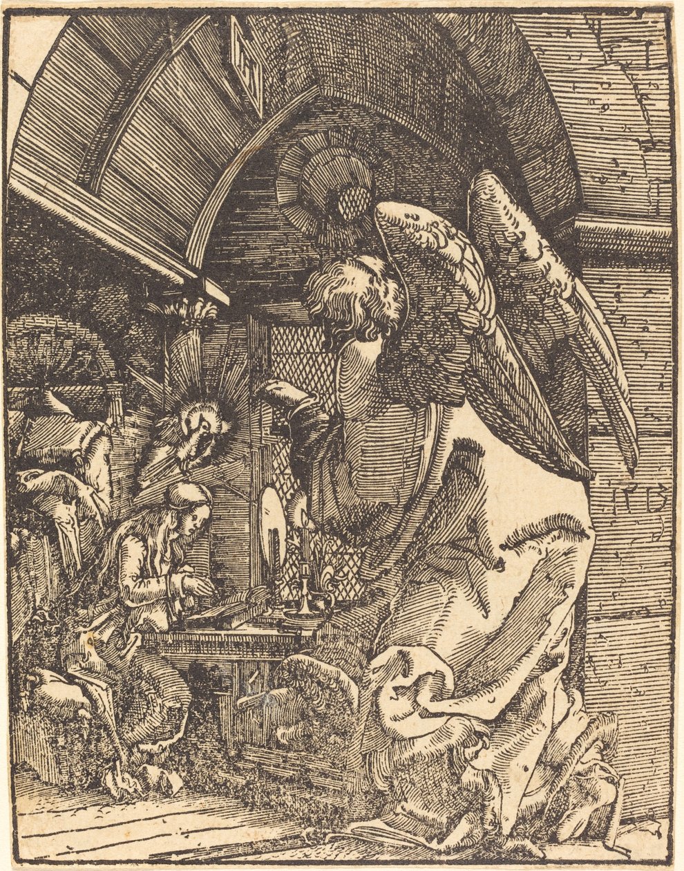 La Anunciación de Albrecht Altdorfer