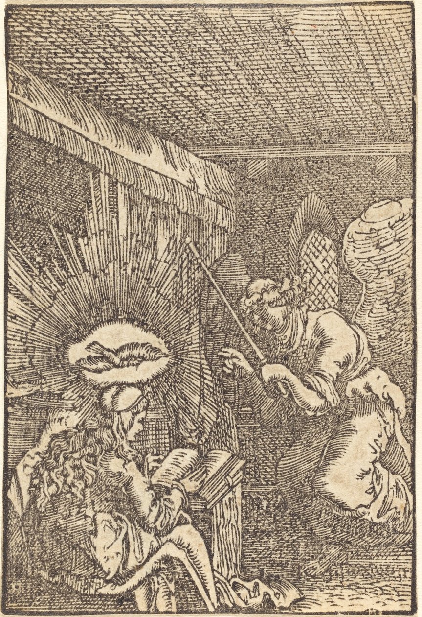 La Anunciación de Albrecht Altdorfer