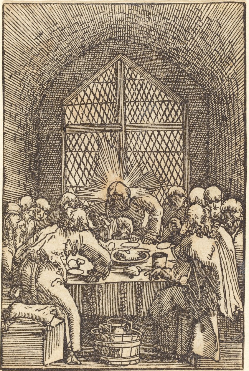 La última cena de Albrecht Altdorfer