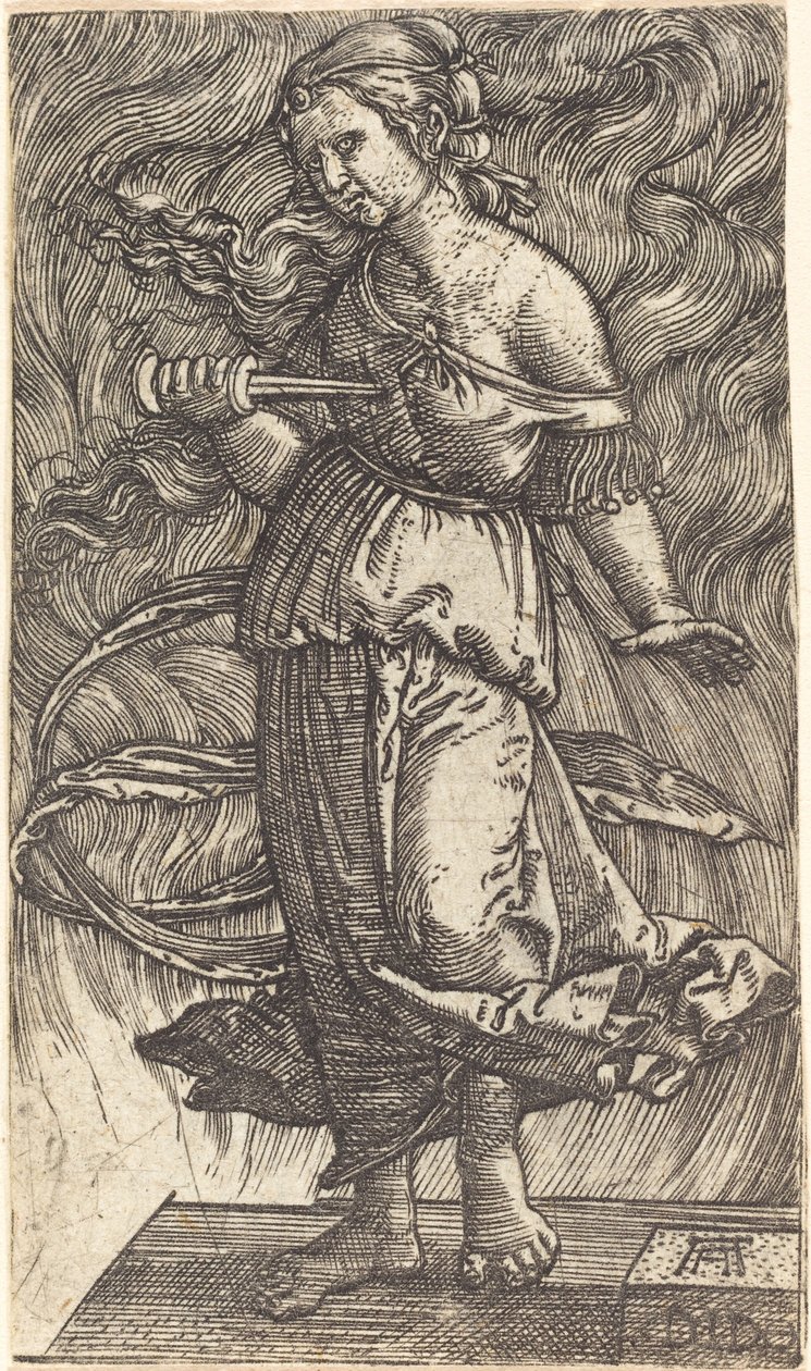El Suicidio de Dido de Albrecht Altdorfer