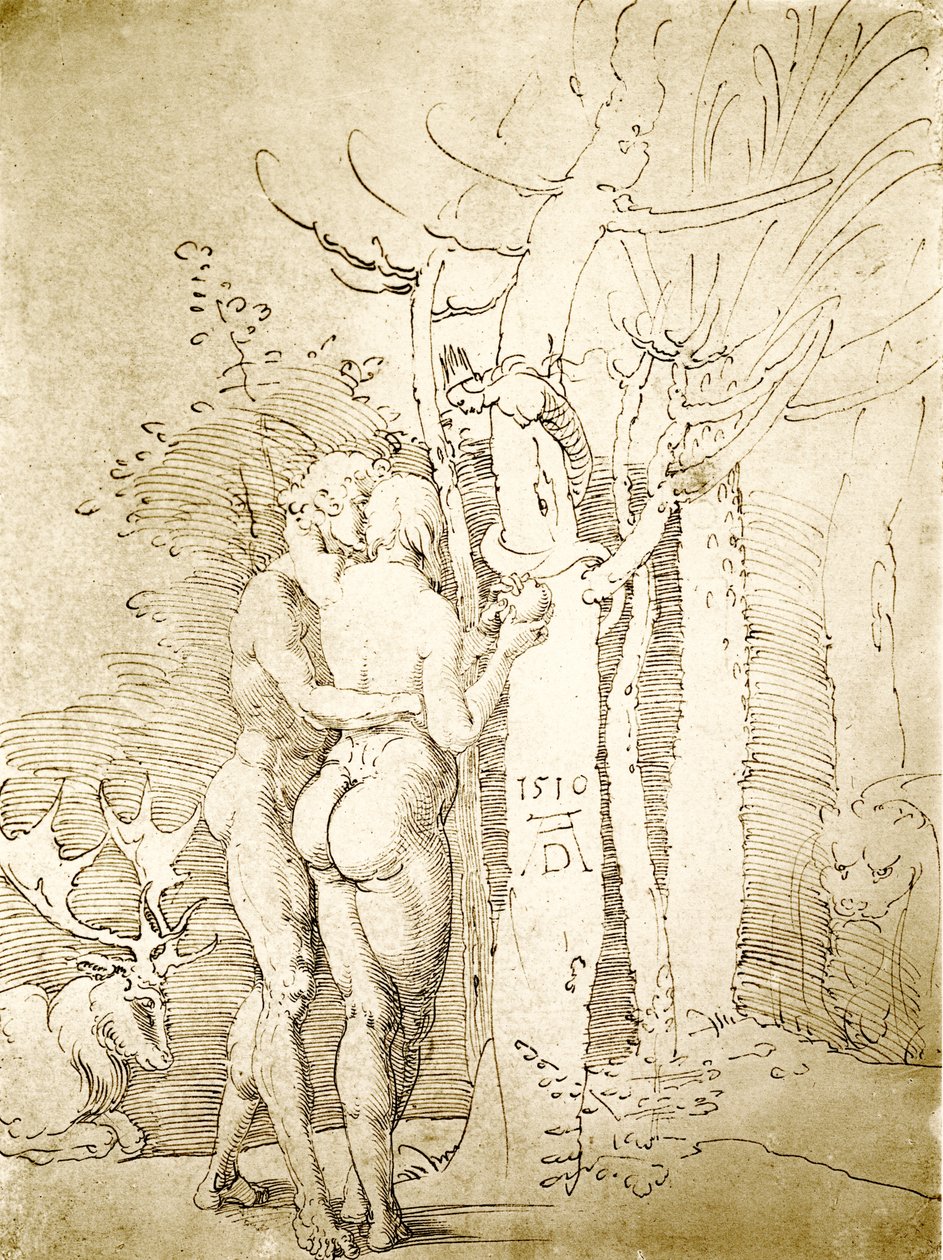 Adán y Eva de Albrecht Dürer