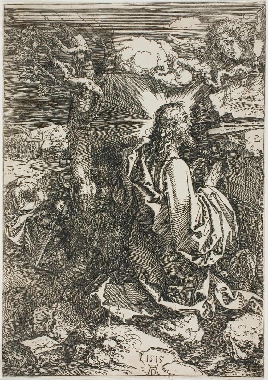 Agonía en el jardín de Albrecht Dürer