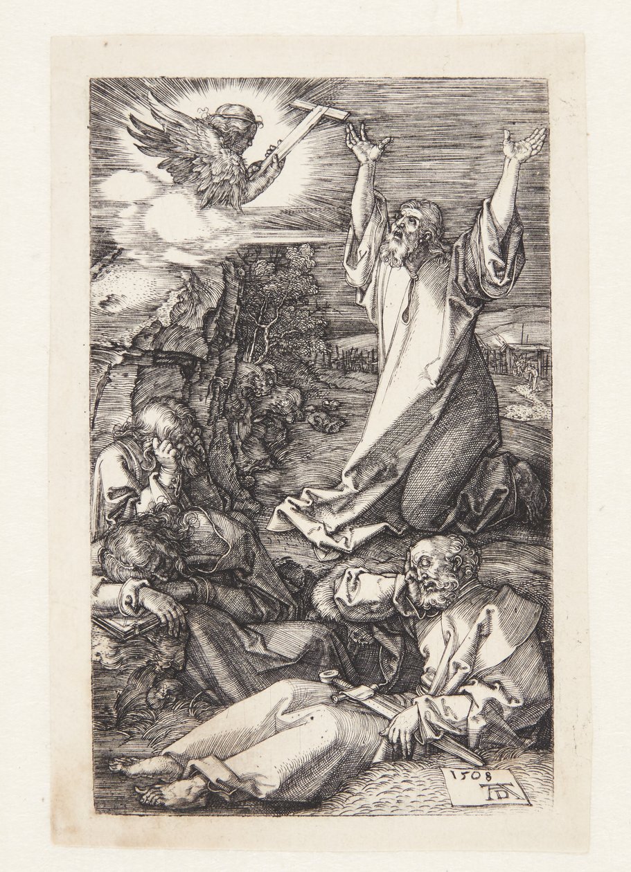 Agonía en el jardín de Albrecht Dürer