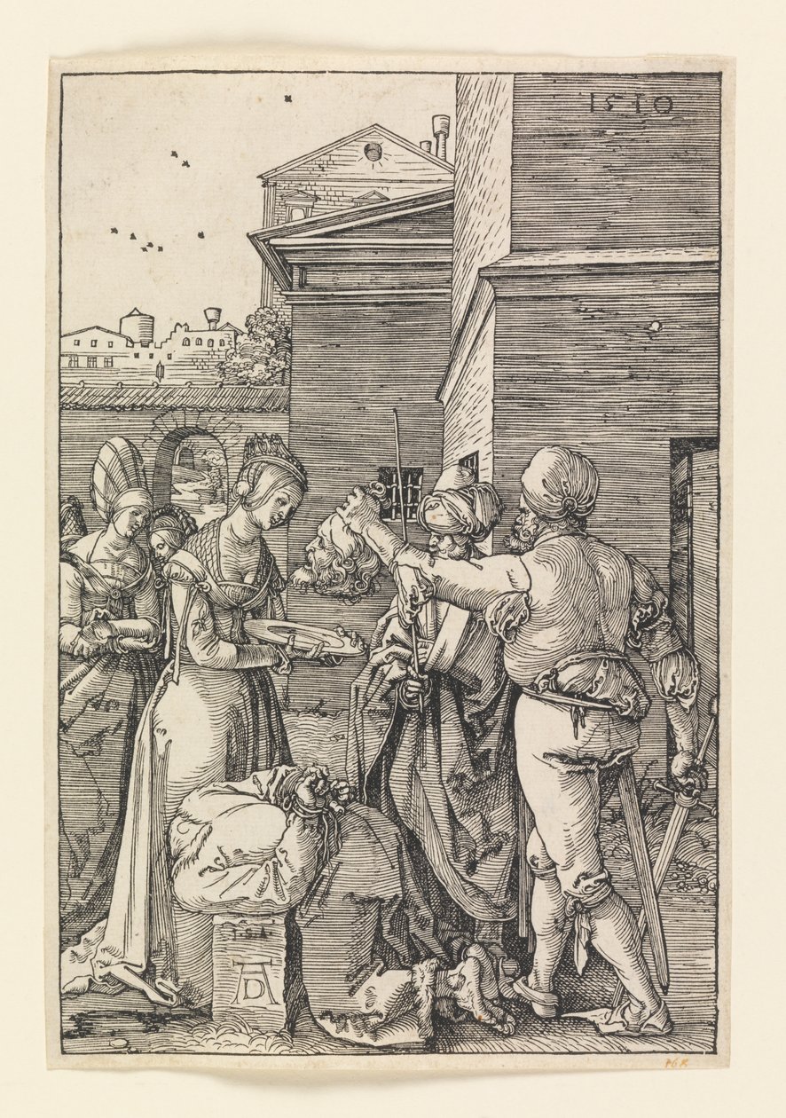 Decapitación de Juan el Bautista de Albrecht Dürer