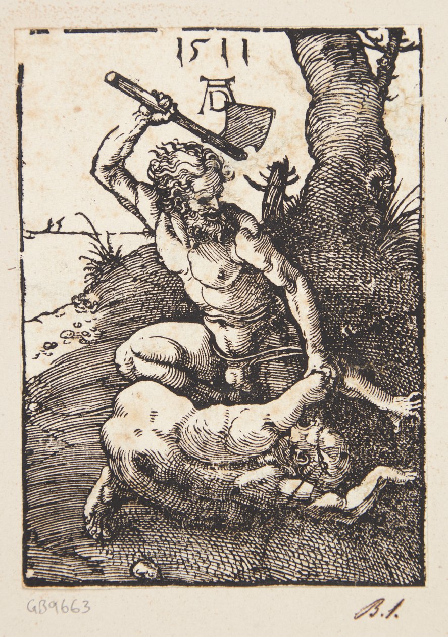 Caín matando a Abel de Albrecht Dürer