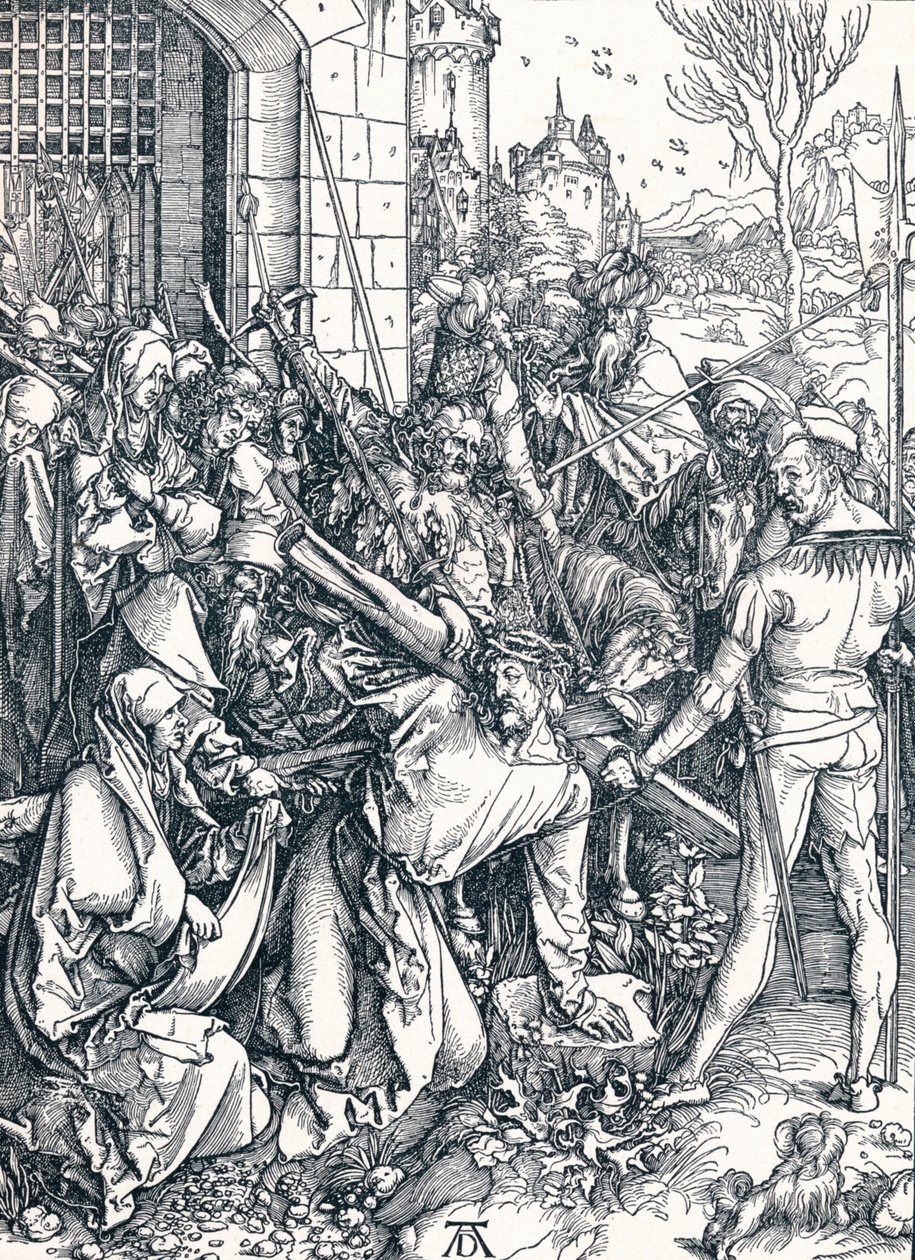 Cristo llevando la Cruz, 1498 1906 de Albrecht Dürer