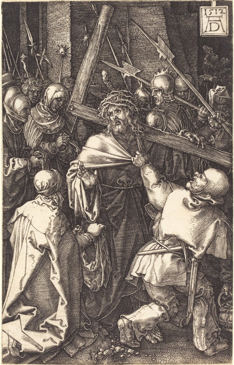 Cristo cargando la cruz de Albrecht Dürer