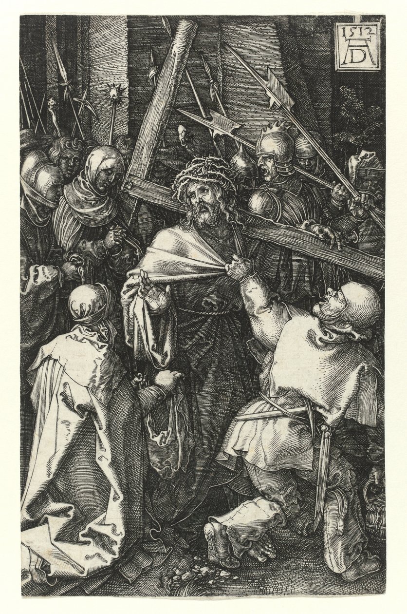 Cristo lleva la cruz, 1512 de Albrecht Dürer