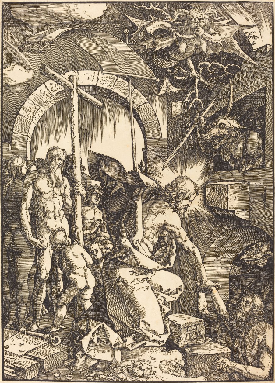 Cristo en el limbo de Albrecht Dürer