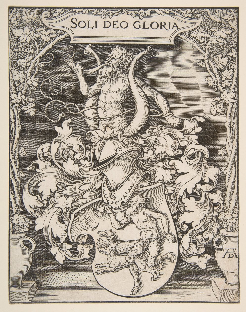 Escudo de armas de Johann Tscherte de Albrecht Dürer