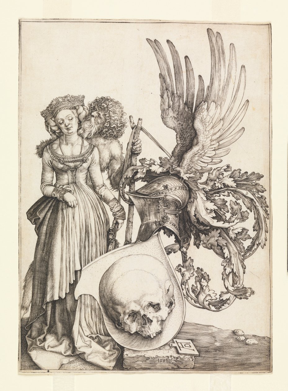 Escudo de Armas de Vanitas de Albrecht Dürer