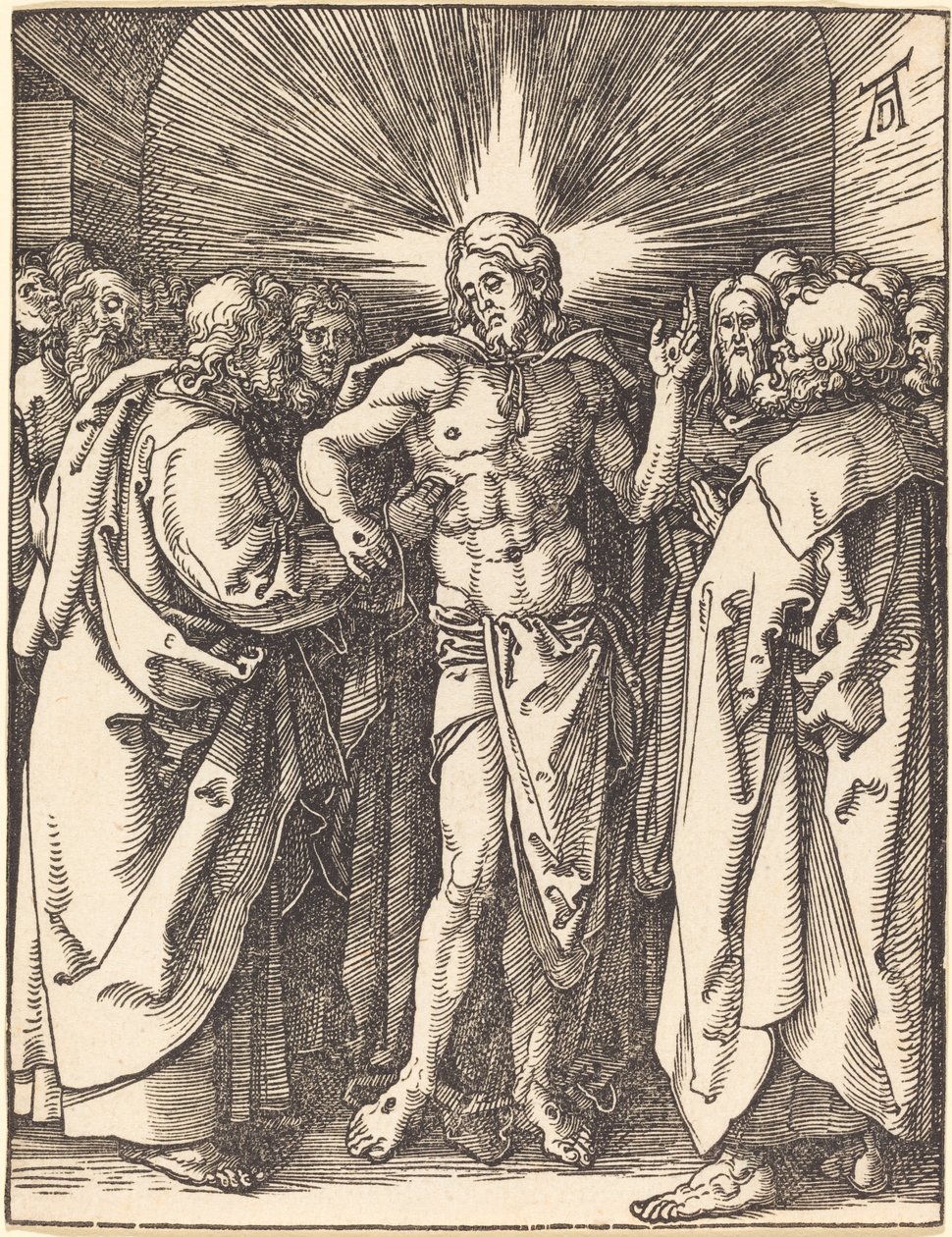 Tomás incrédulo de Albrecht Dürer