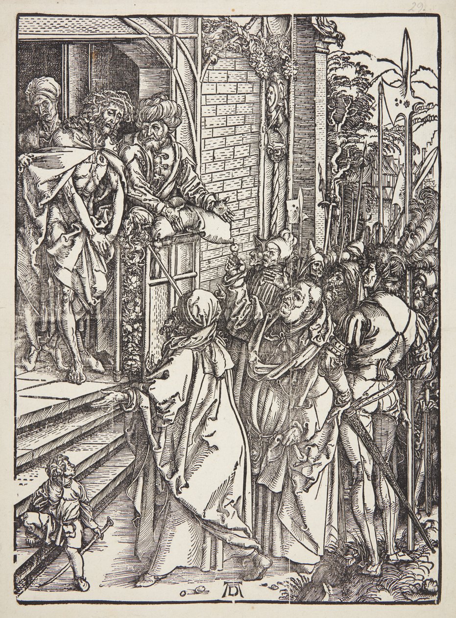 Ecce Homo - La presentación de Cristo de Albrecht Dürer