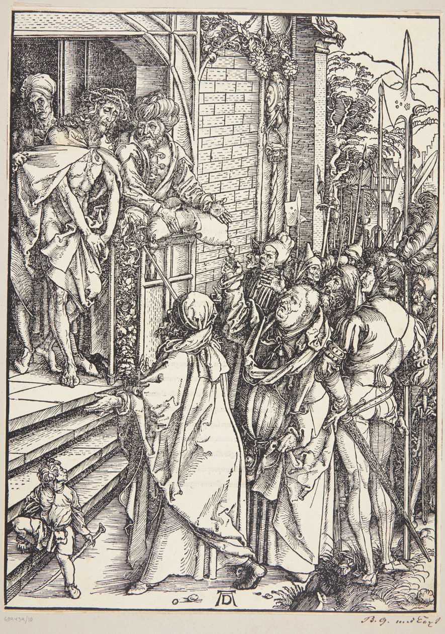 Ecce Homo - La presentación de Cristo de Albrecht Dürer