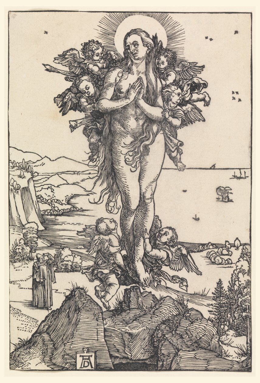 Elevación de Santa María Magdalena de Albrecht Dürer