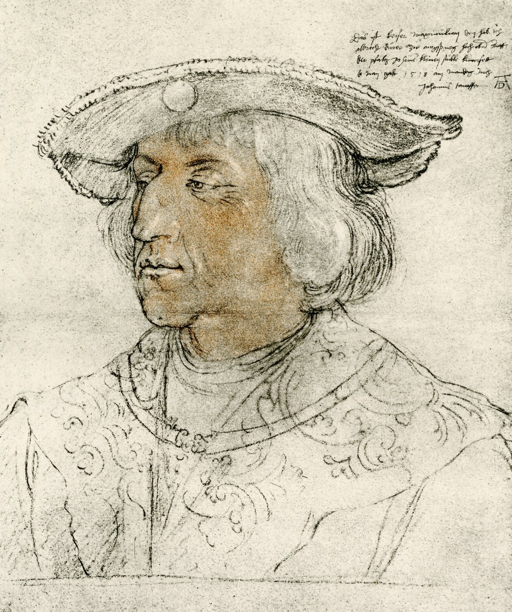 Emperador Maximiliano I de Albrecht Dürer