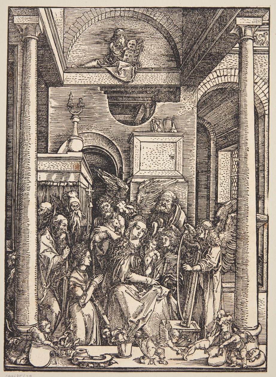 Glorificación de la Virgen de Albrecht Dürer