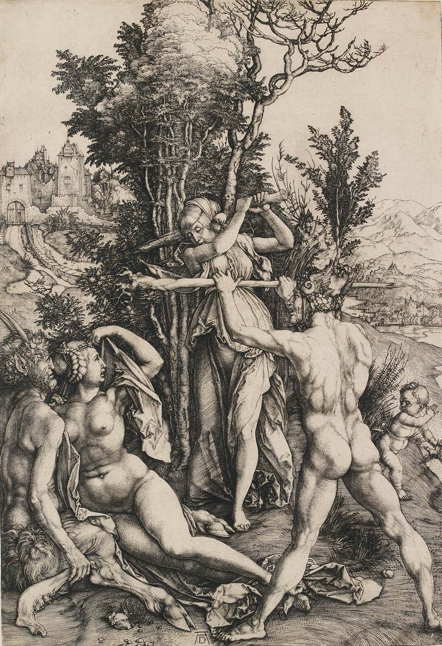Hércules, c. 1498 de Albrecht Dürer