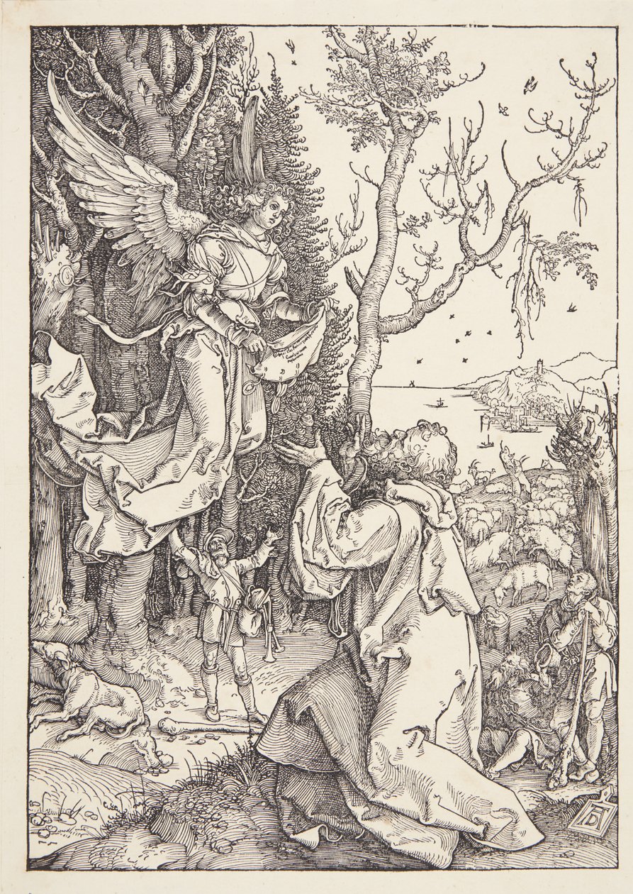 Joaquín y el ángel de Albrecht Dürer