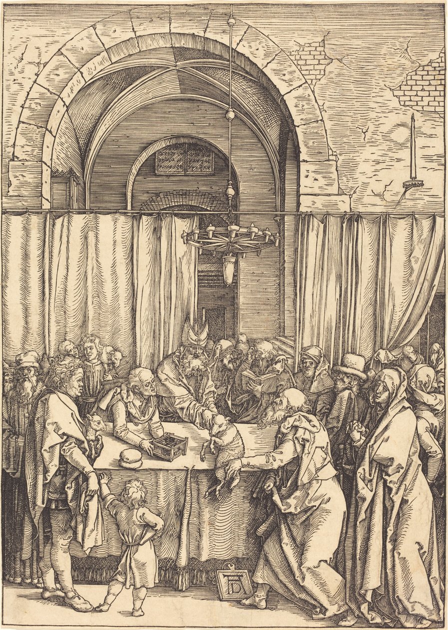 La Ofrenda Rechazada de Joaquín de Albrecht Dürer