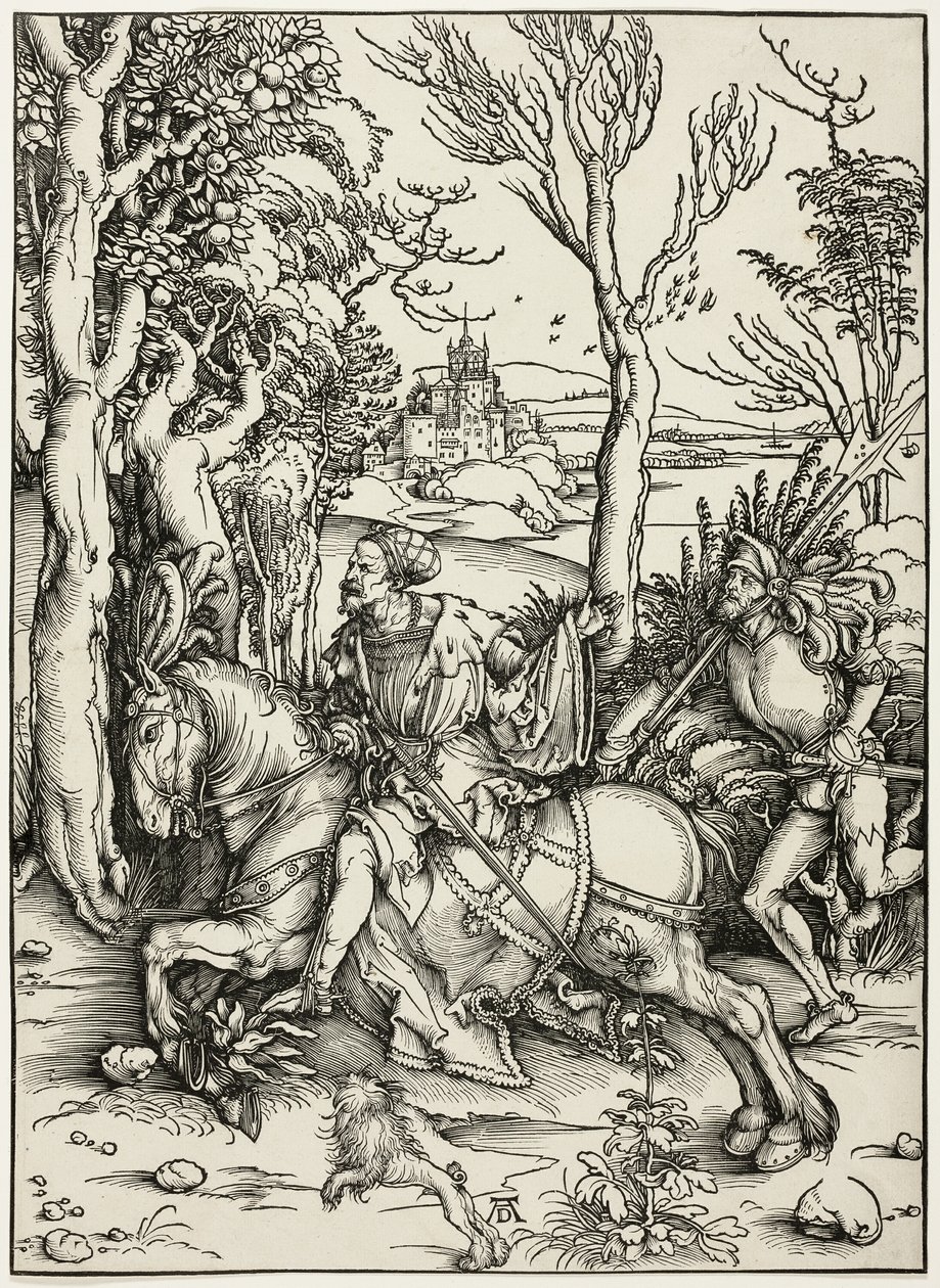 Caballero y Lansquenete de Albrecht Dürer