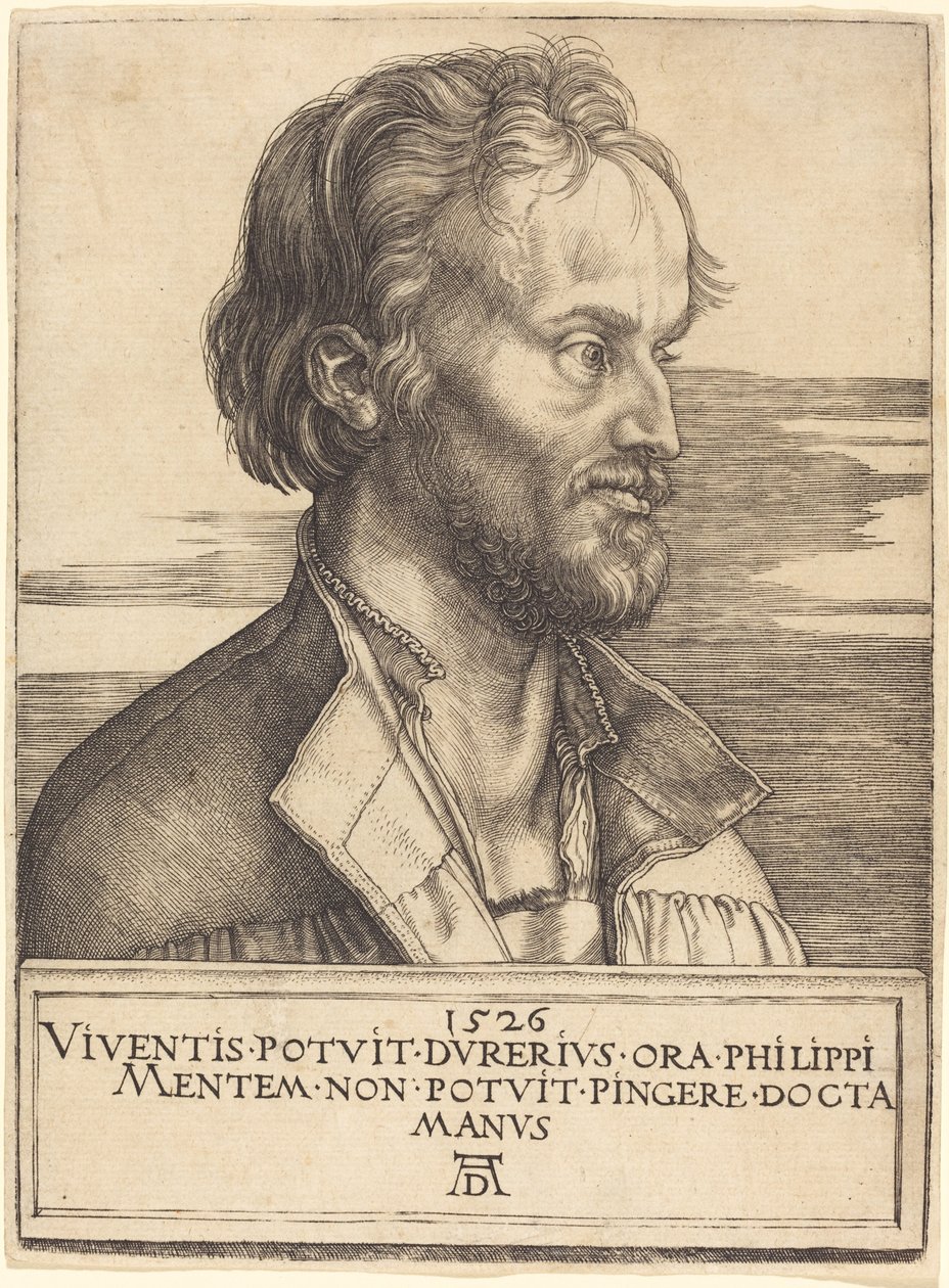 Felipe Melanchthon de Albrecht Dürer