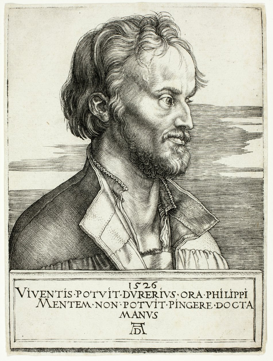 Philip Melanchthon de Albrecht Dürer