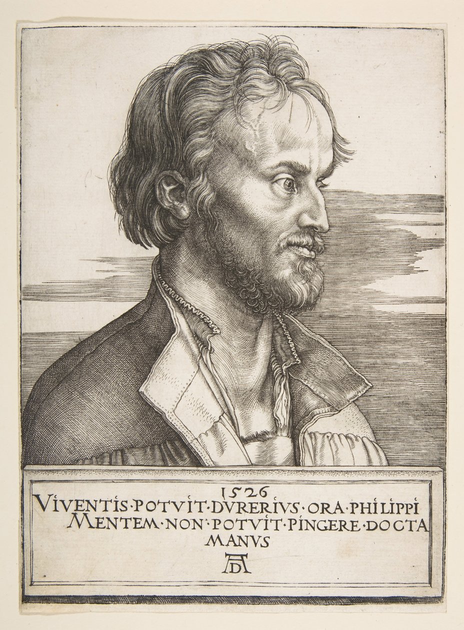 Felipe Melanchthon de Albrecht Dürer