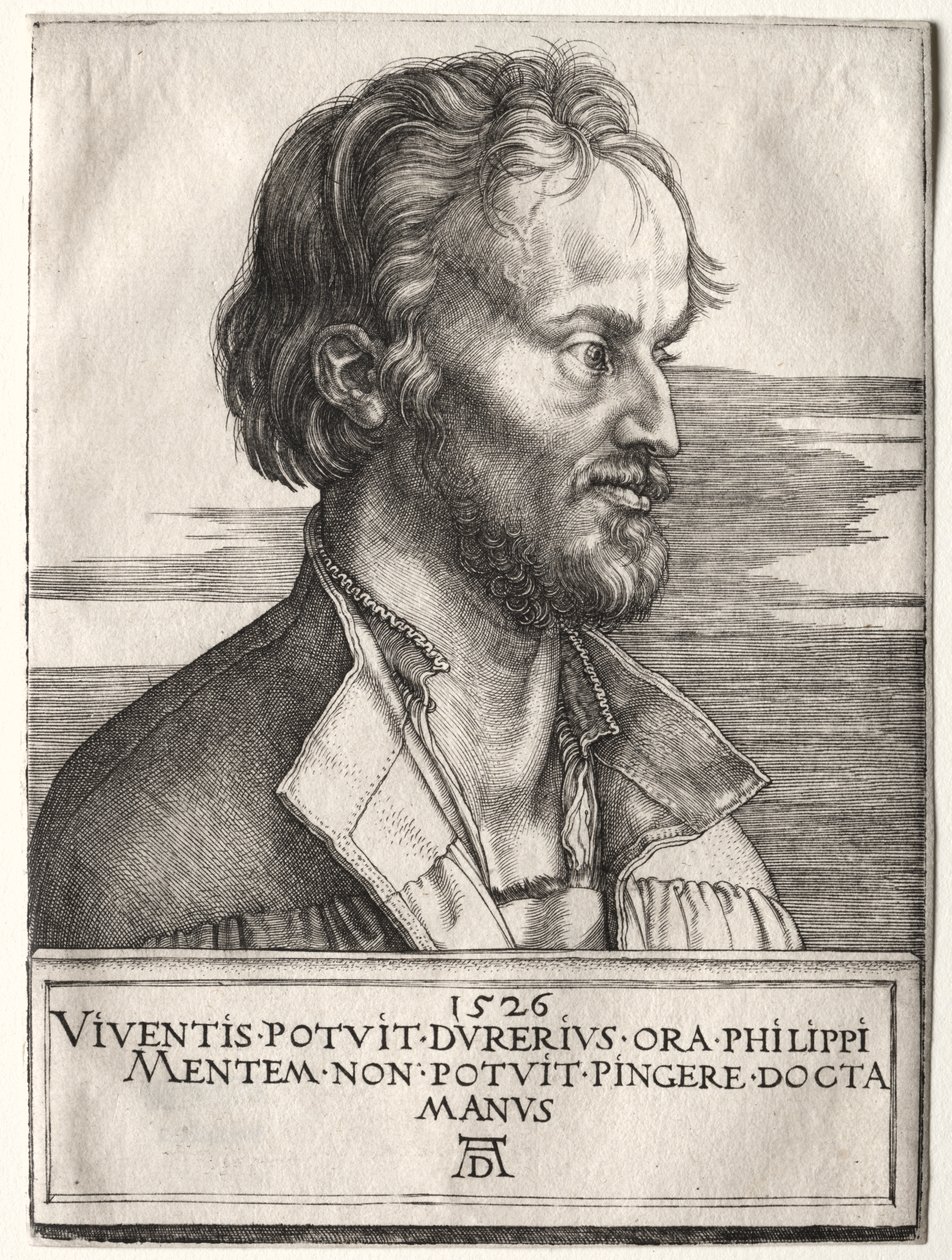 Felipe de Melanchthon de Albrecht Dürer