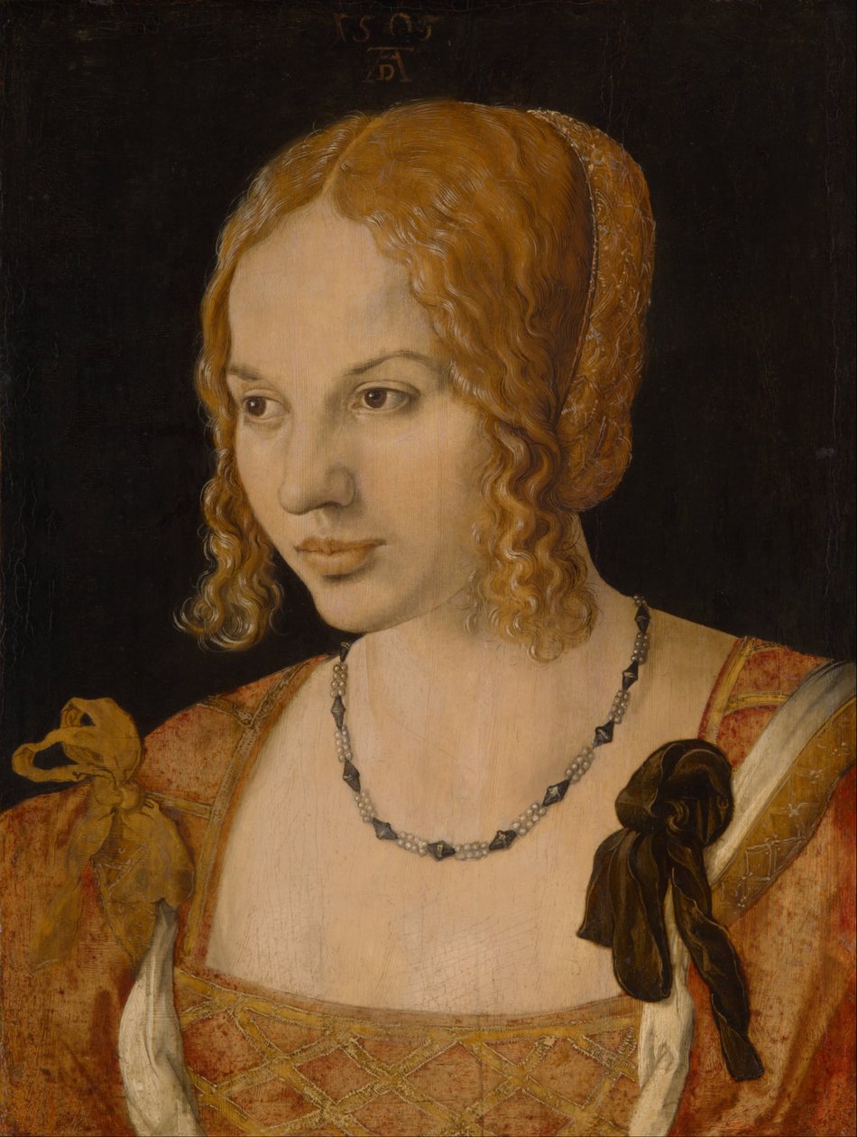 Retrato de una joven veneciana de Albrecht Dürer