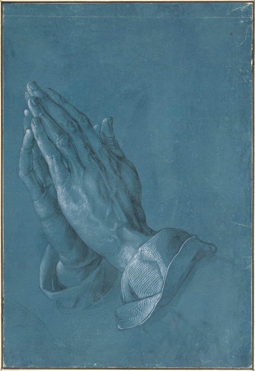 Manos orantes, 1508 de Albrecht Dürer