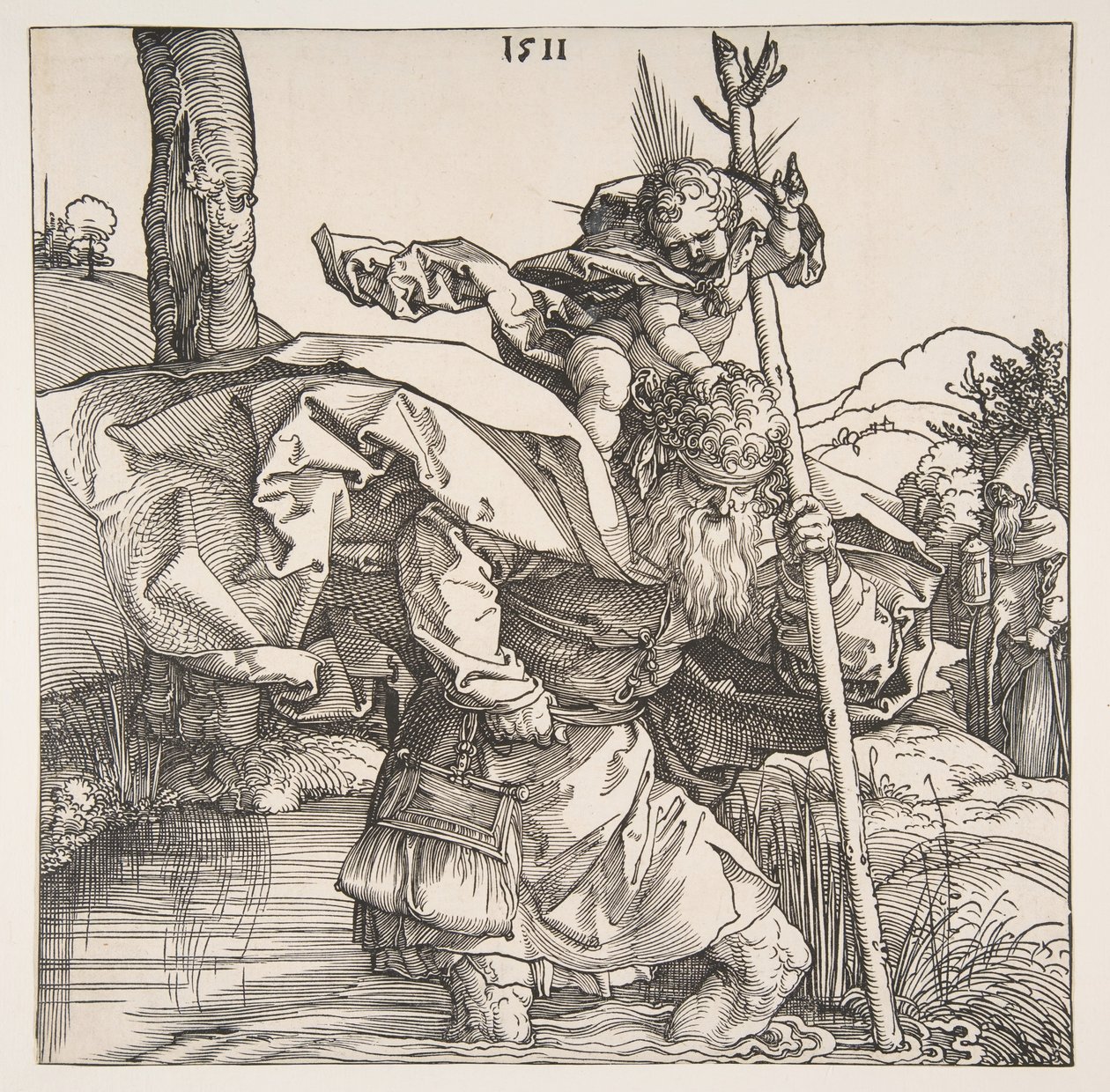 San Cristóbal de Albrecht Dürer
