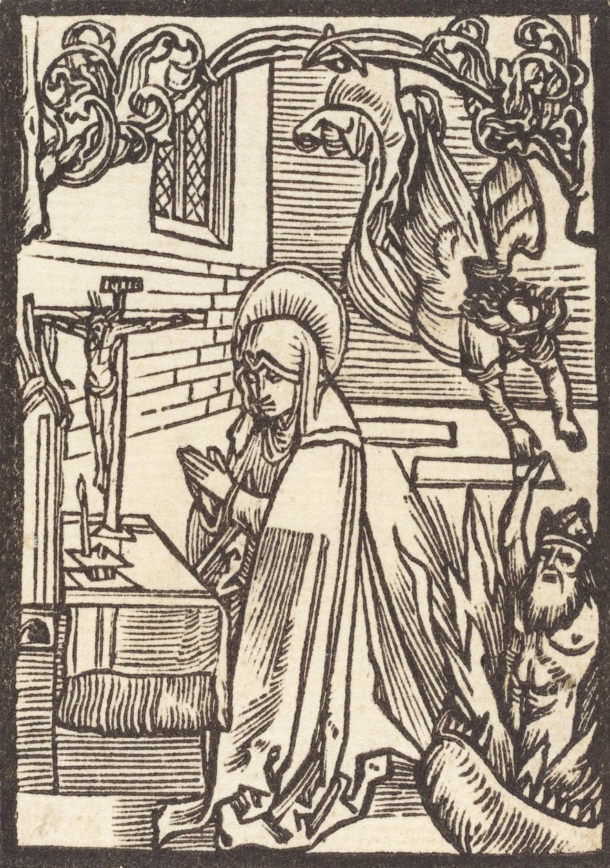Santa Odilia, c. 1500 de Albrecht Dürer